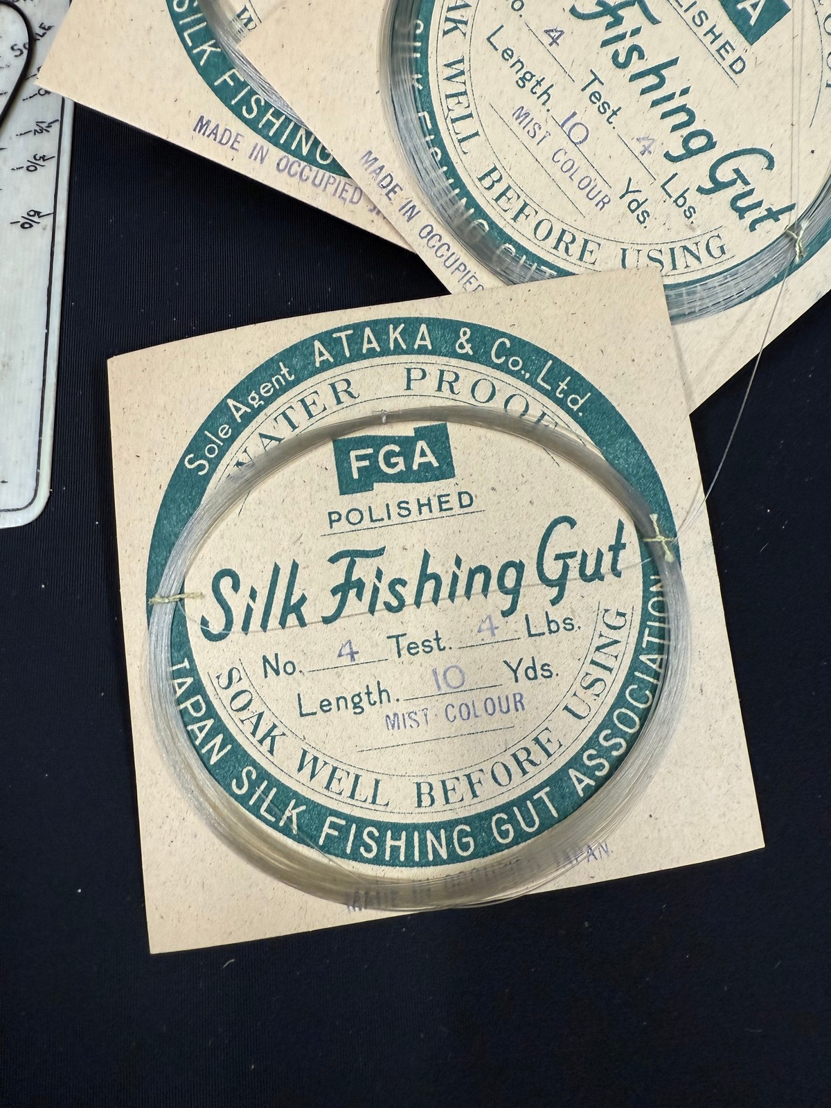 Occupied Japan Silk Worm Gut