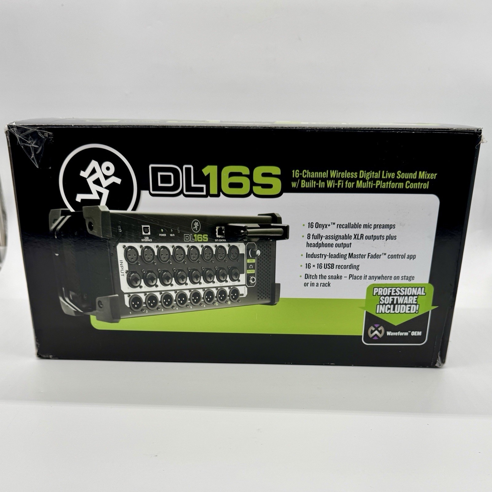 MACKIE DL16S 16-Channel Wireless Digital Live Sound Mixer w/ Built-In Wi-Fi