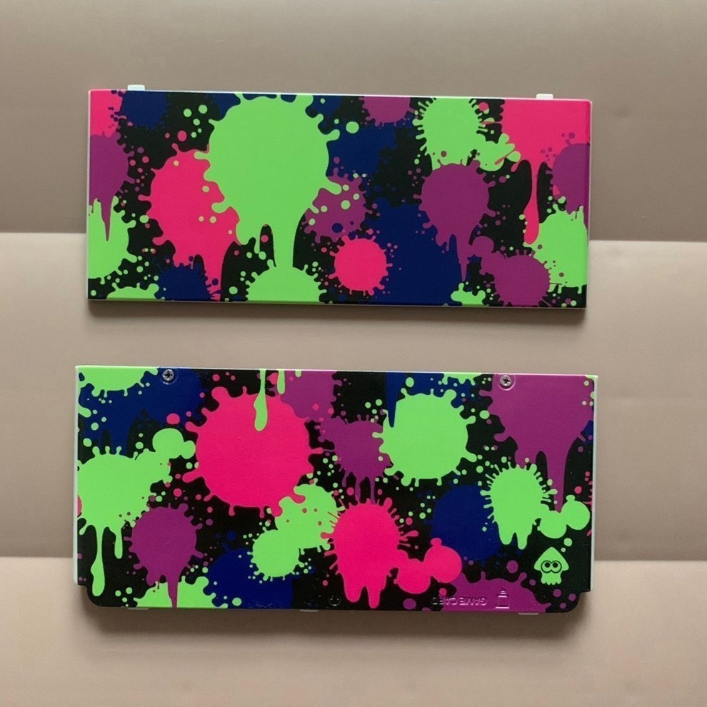 Hot Nintendo New 3DS Kisekae Cover Plates No.060 - Splatoon Replacement Shell