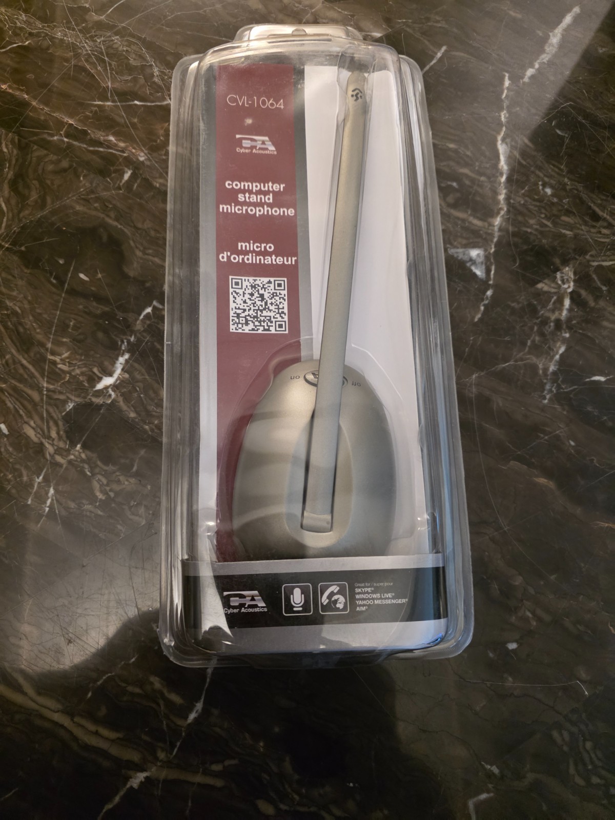 Cyber Acoustics CVL-1064  Desktop Microphone