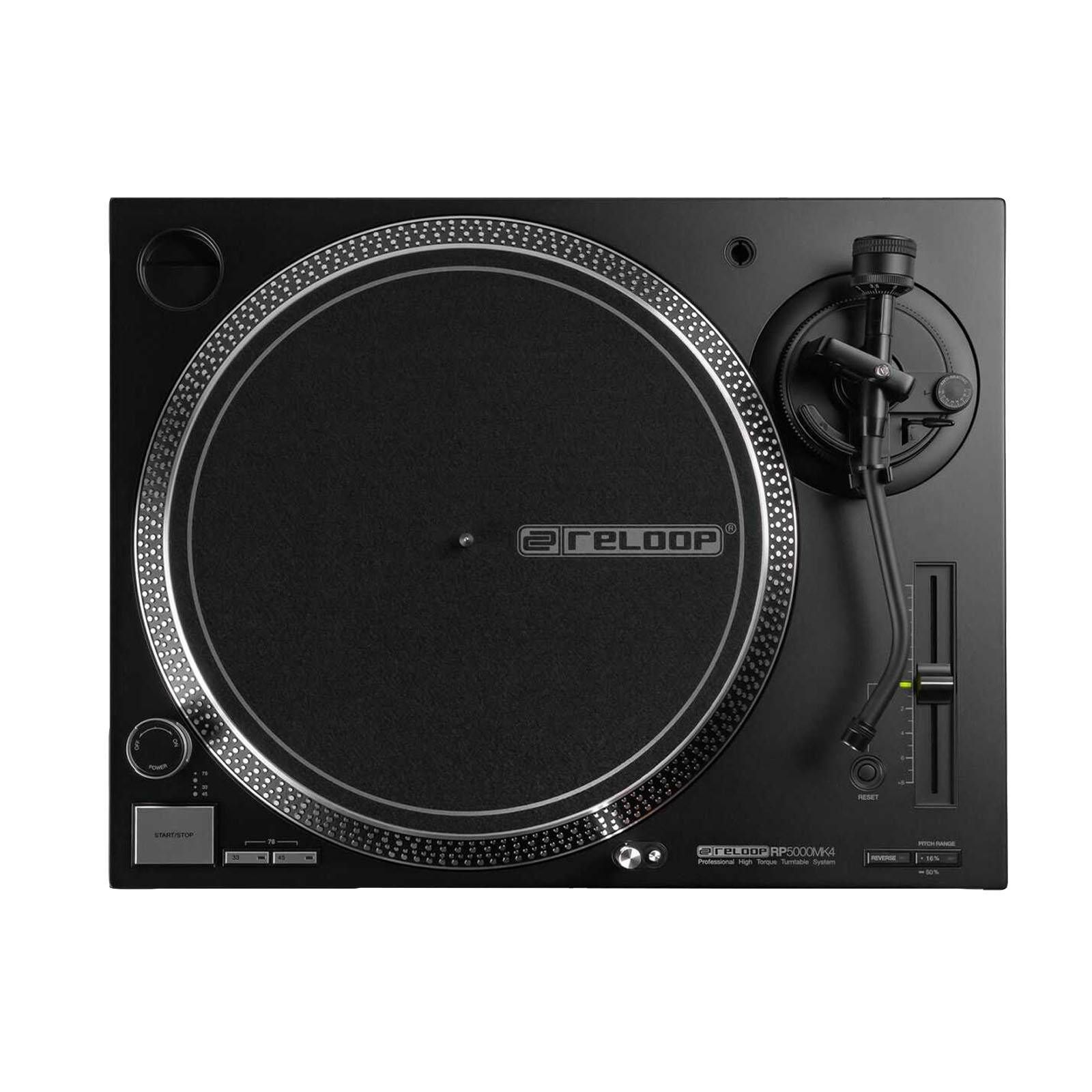 Reloop RP-5000 MK4 Professional Direct-Drive DJ Turntable w Case