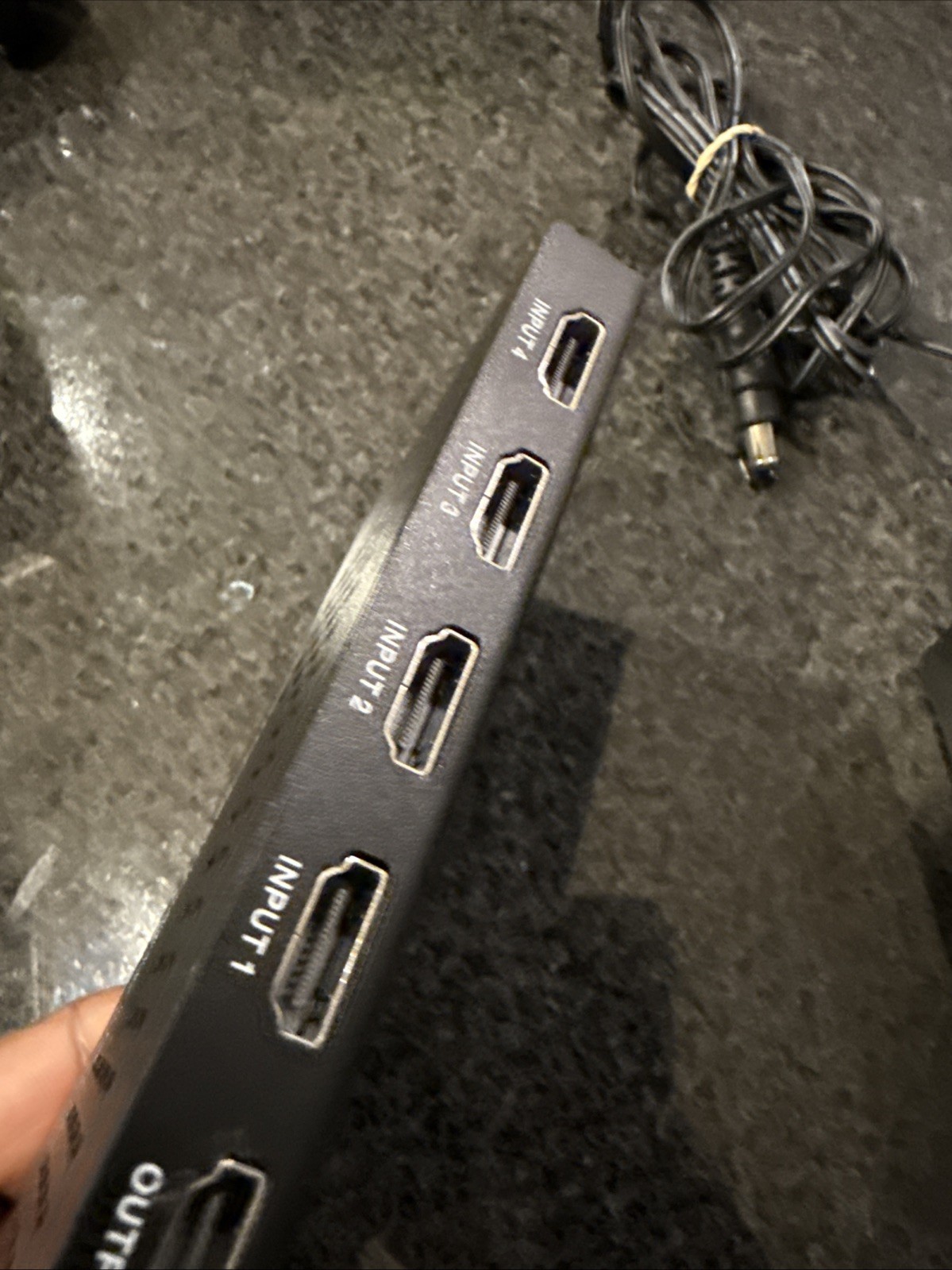 J-Tech JTECH-MV41 Digital HDMI 4x1 Multi-viewer Seamless Switch Function Mint