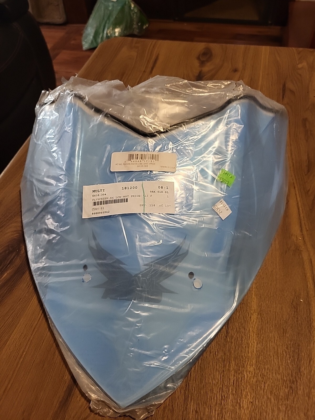 Team Arctic Cat White Low WINDSCREEN Flyscreen Kit 6639-304