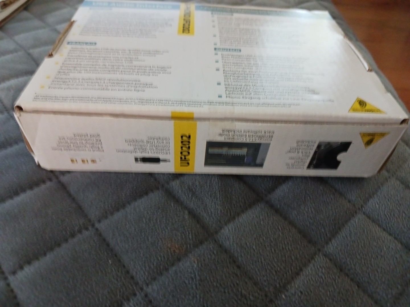 Behringer U‑Phono UFO202 USB Audio Interface+Phono Preamp – New Open Box In Bag