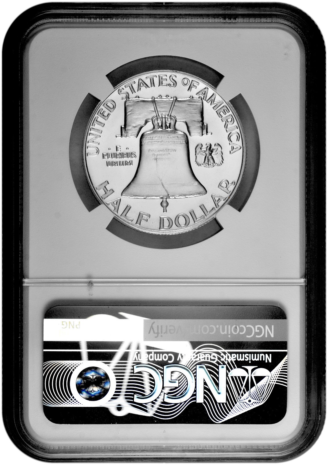 1956 Type 1 50C Proof Silver Franklin Half Dollar NGC Graded PF 66
