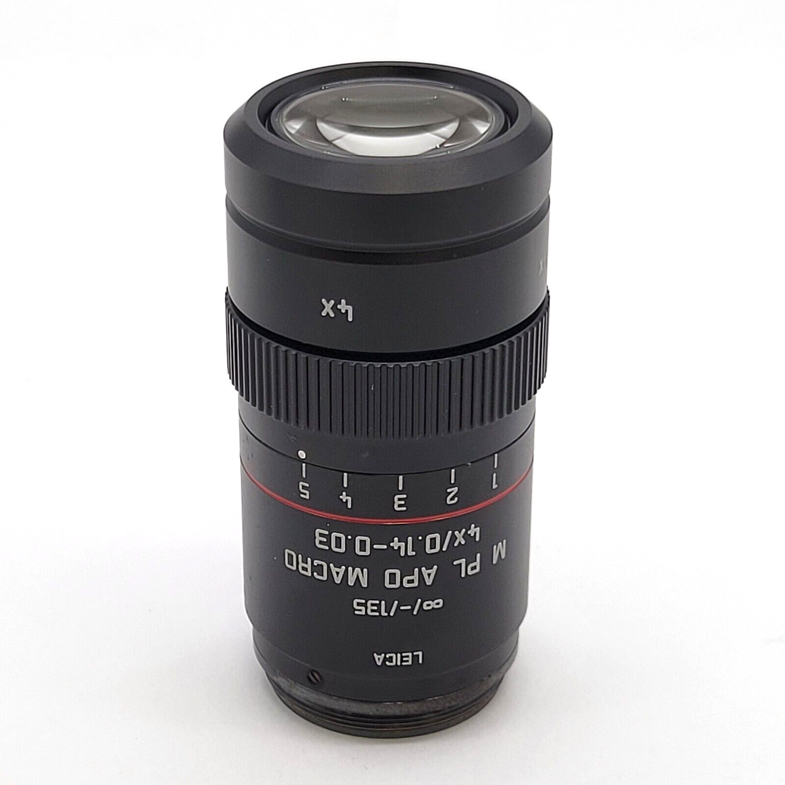 Leica Forensic Comparison Microscope Objective M PL APO MACRO 4x  581049