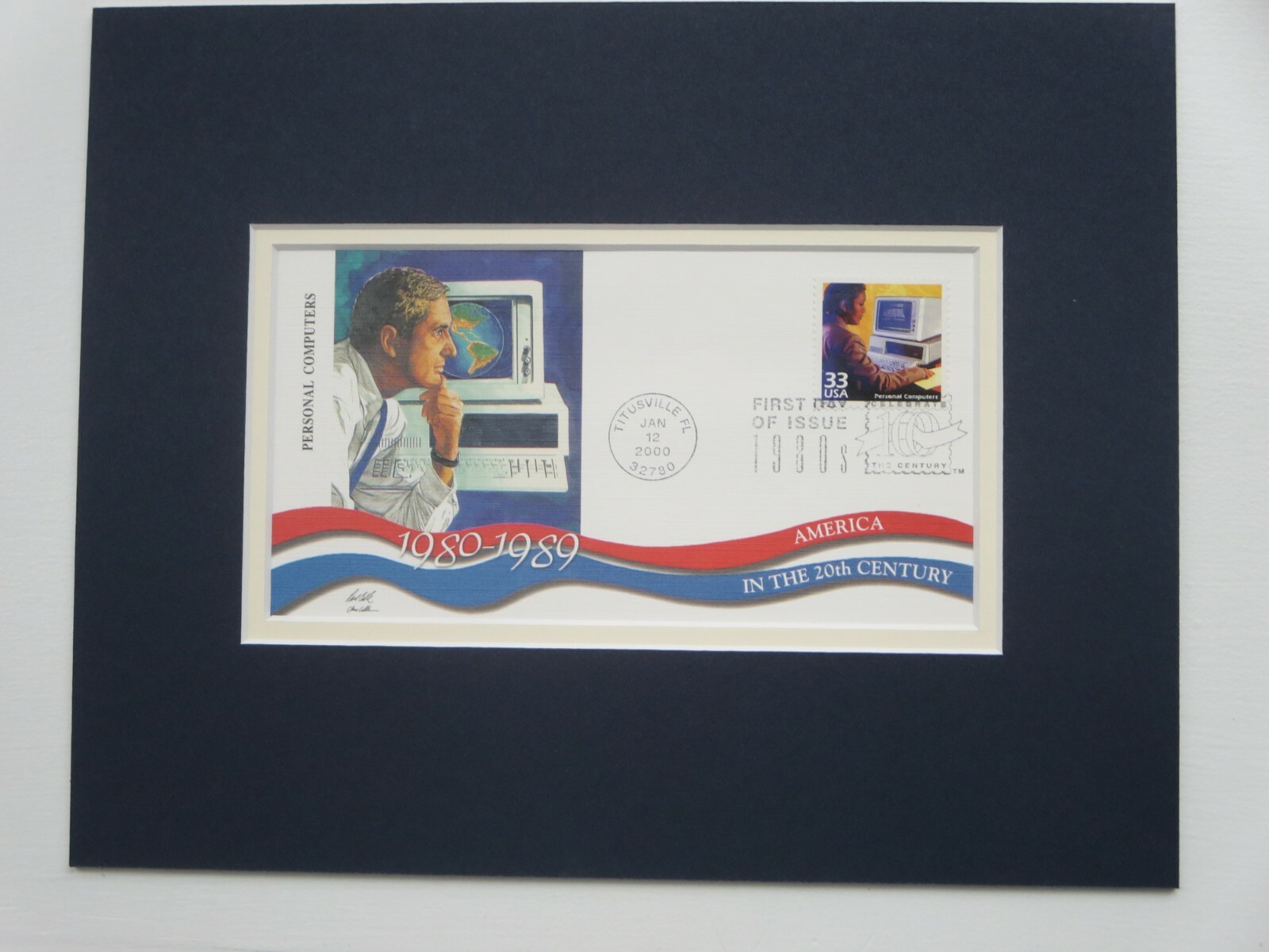 The Development of the Personal Computer in the 1980's & First Day Cover