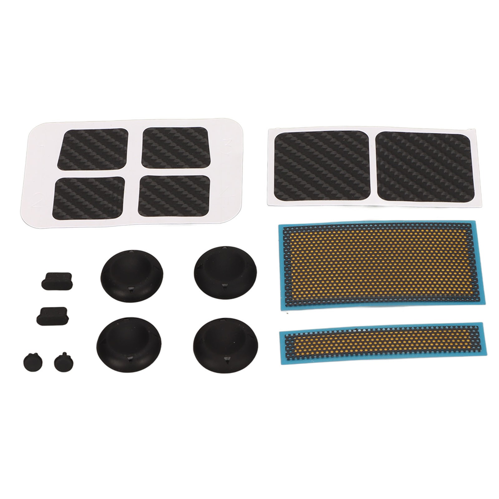 Game Console Protection Kit Stickers Dust Screen Dust Plug Joystick Cap Game