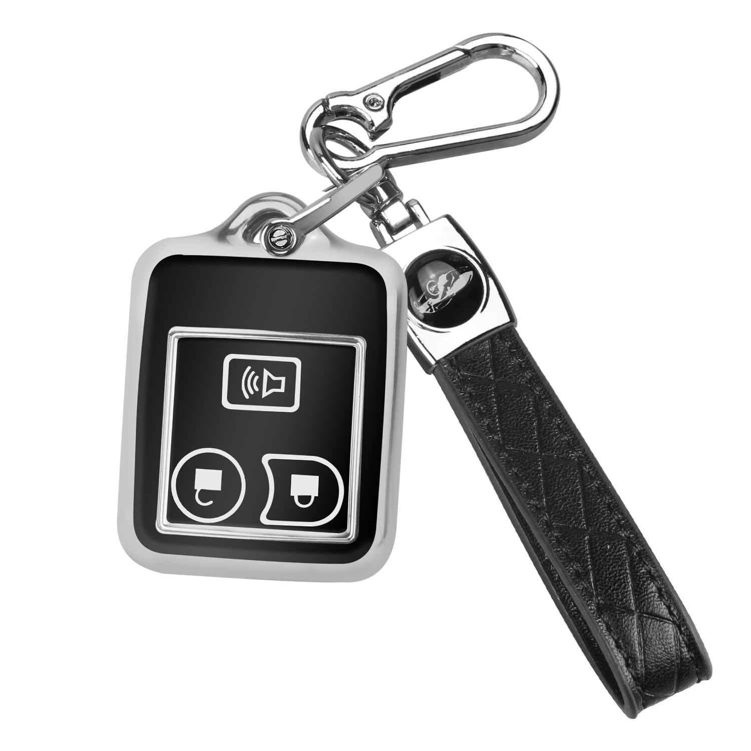 QBUC for Ford 3 Buttons Key Fob Cover, Soft TPU Full Protector for Ford F150 ...