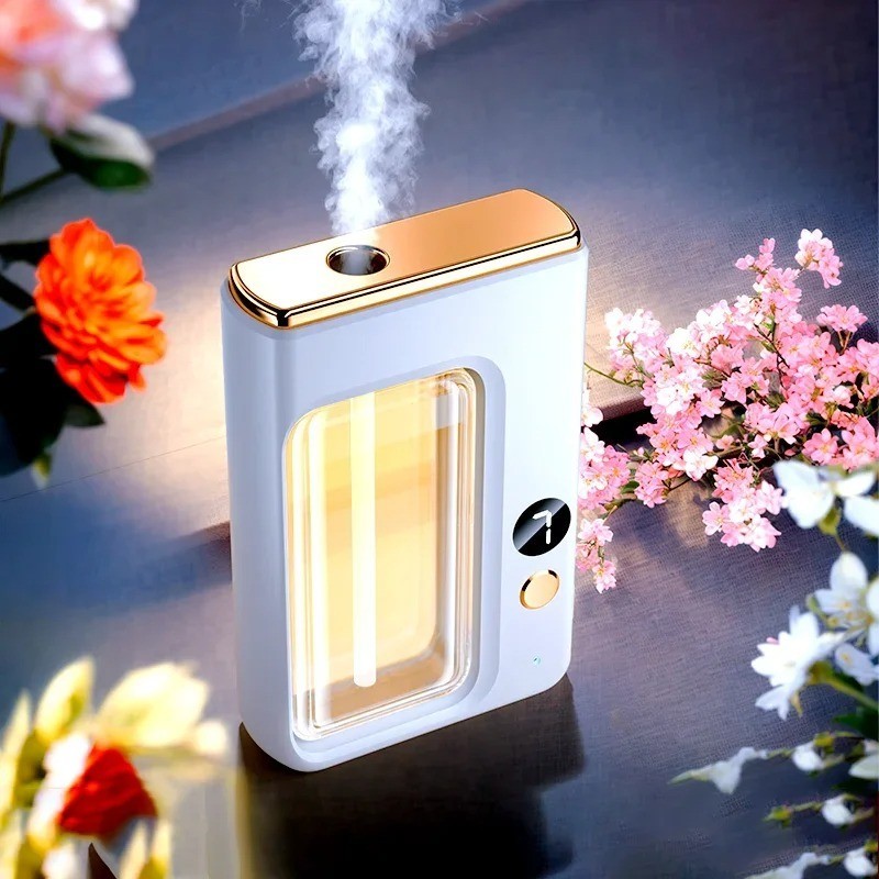 LED Essential Oi Diffuser Air Purifier 5 Gear Smart Aroma USB Wall/Table Mount