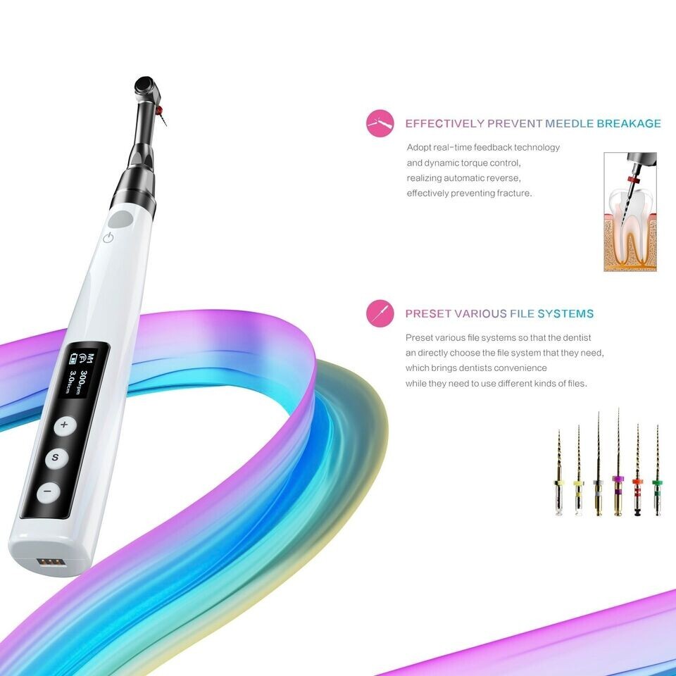 Woodpecker Dental Endo Motor Root Canal 1:1 Reciprocating Contra Angle Handpiece