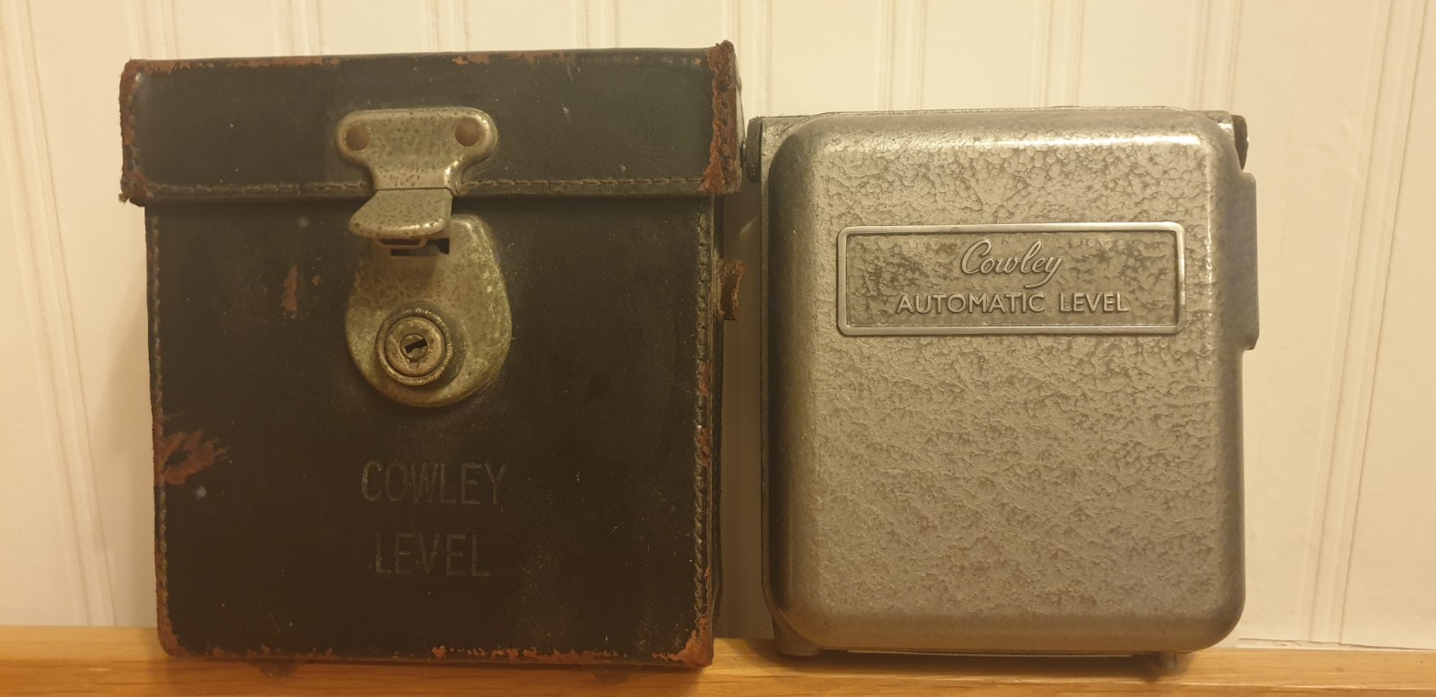 Vintage Cowley Automatic Level With Original Case - Untested