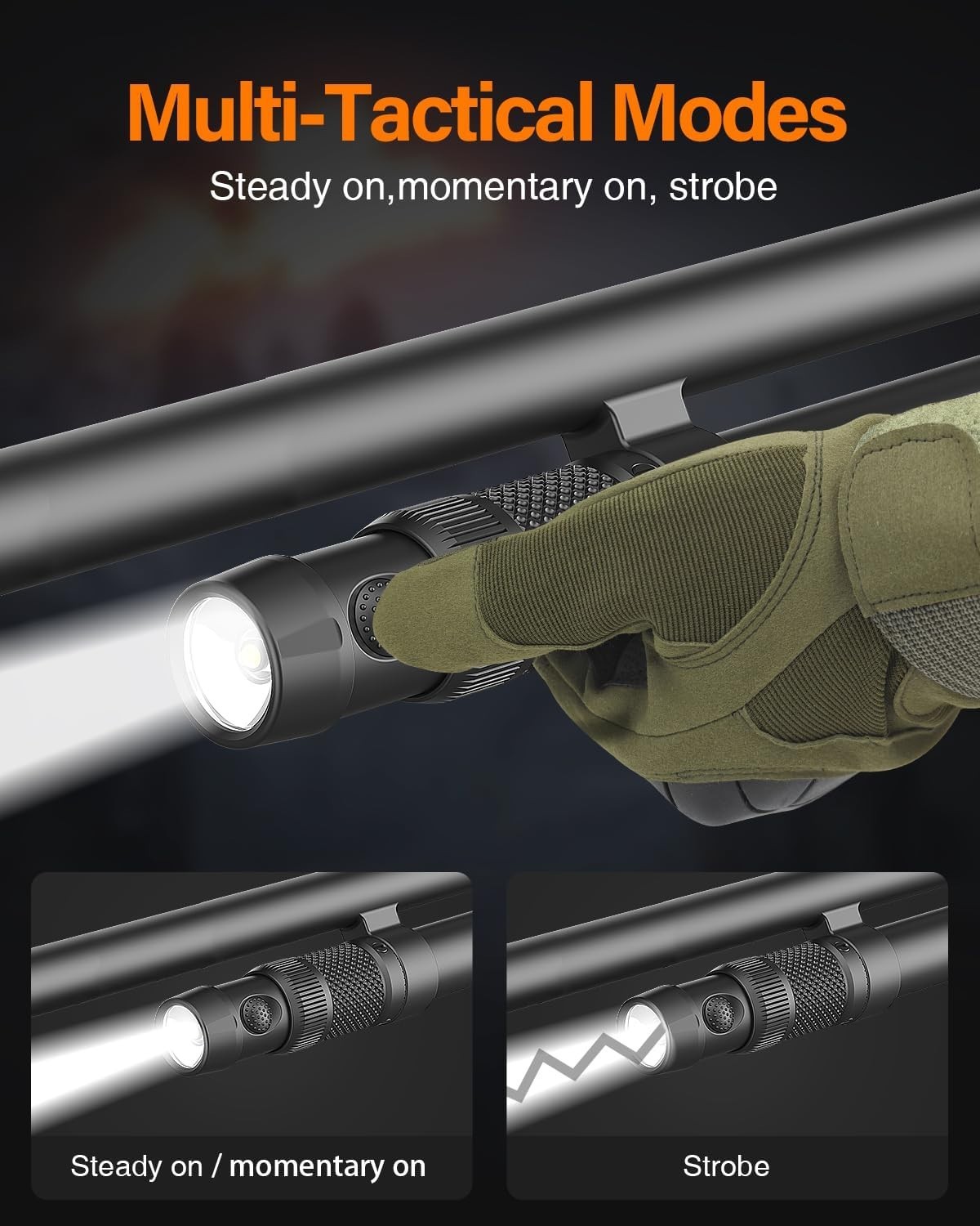 Exclusive Tactical Flashlight for Mossberg 590#