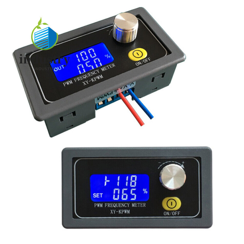 Square Signal Generator 1-150KHz PWM Pulse Frequency Cycle Duty Adjustable Meter