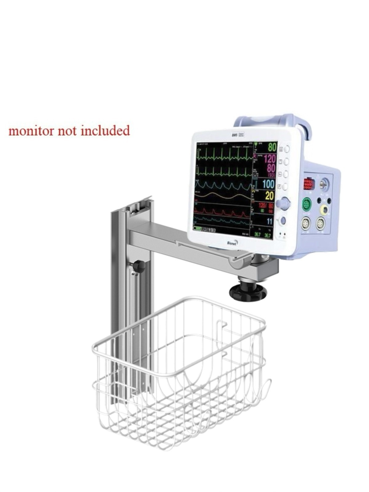 BASIC WALL MOUNT ARM FOR BIONET BM5 VITAL SIGN  MONITOR