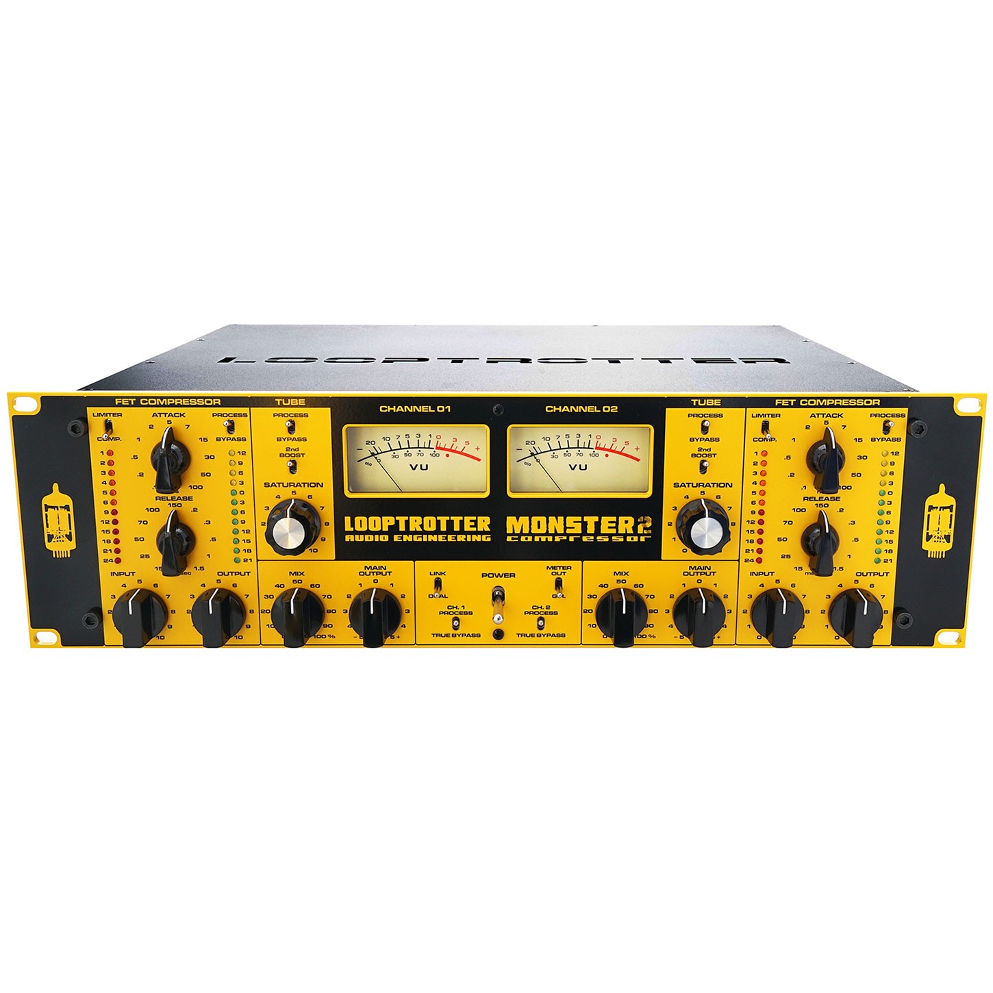 Looptrotter Audio Monster Compressor 2 Hybrid Tube/FET Stereo Compressor