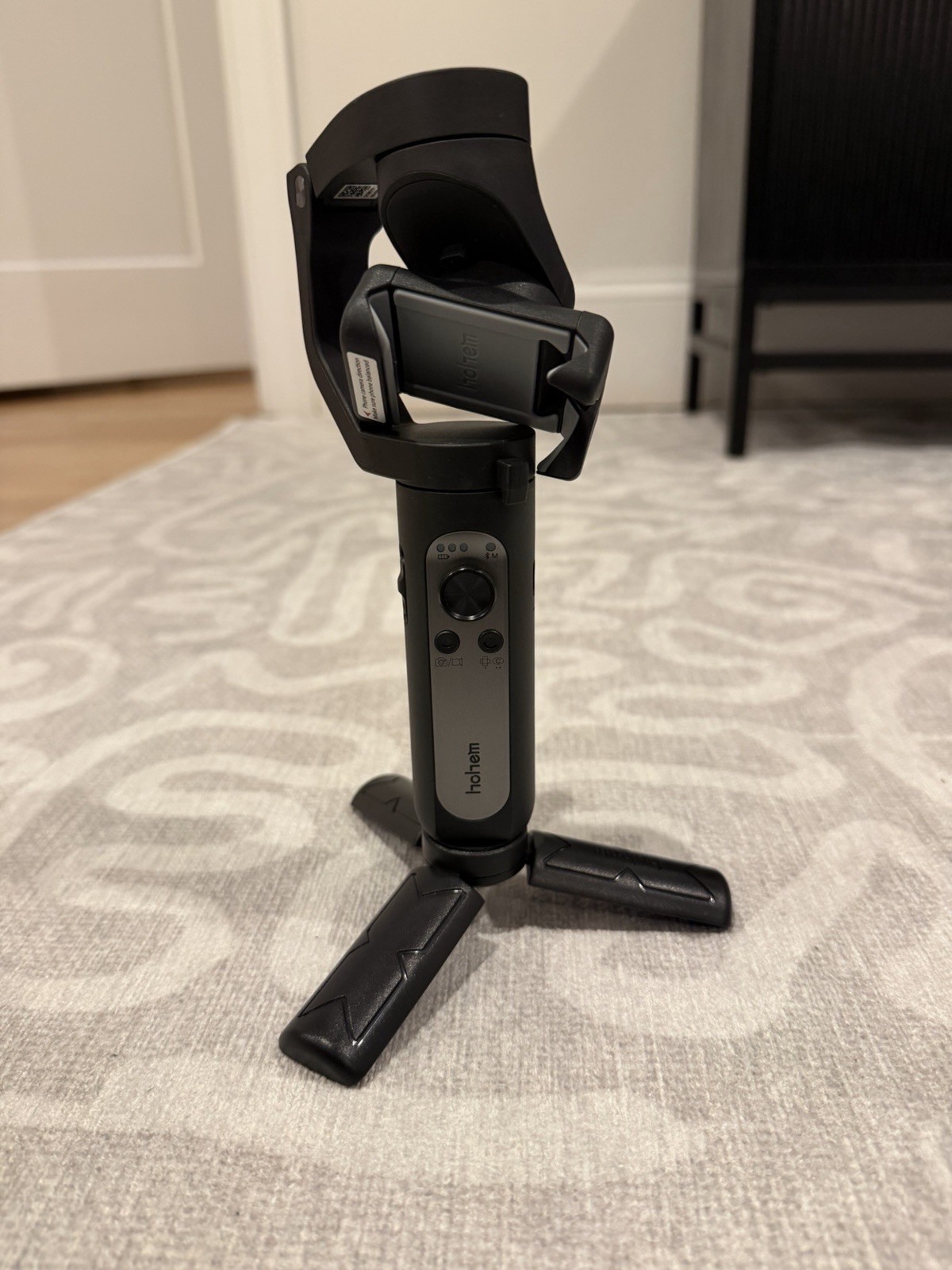 Hohem iSteady X Folding Smartphone Gimbal Stabilizer - Black