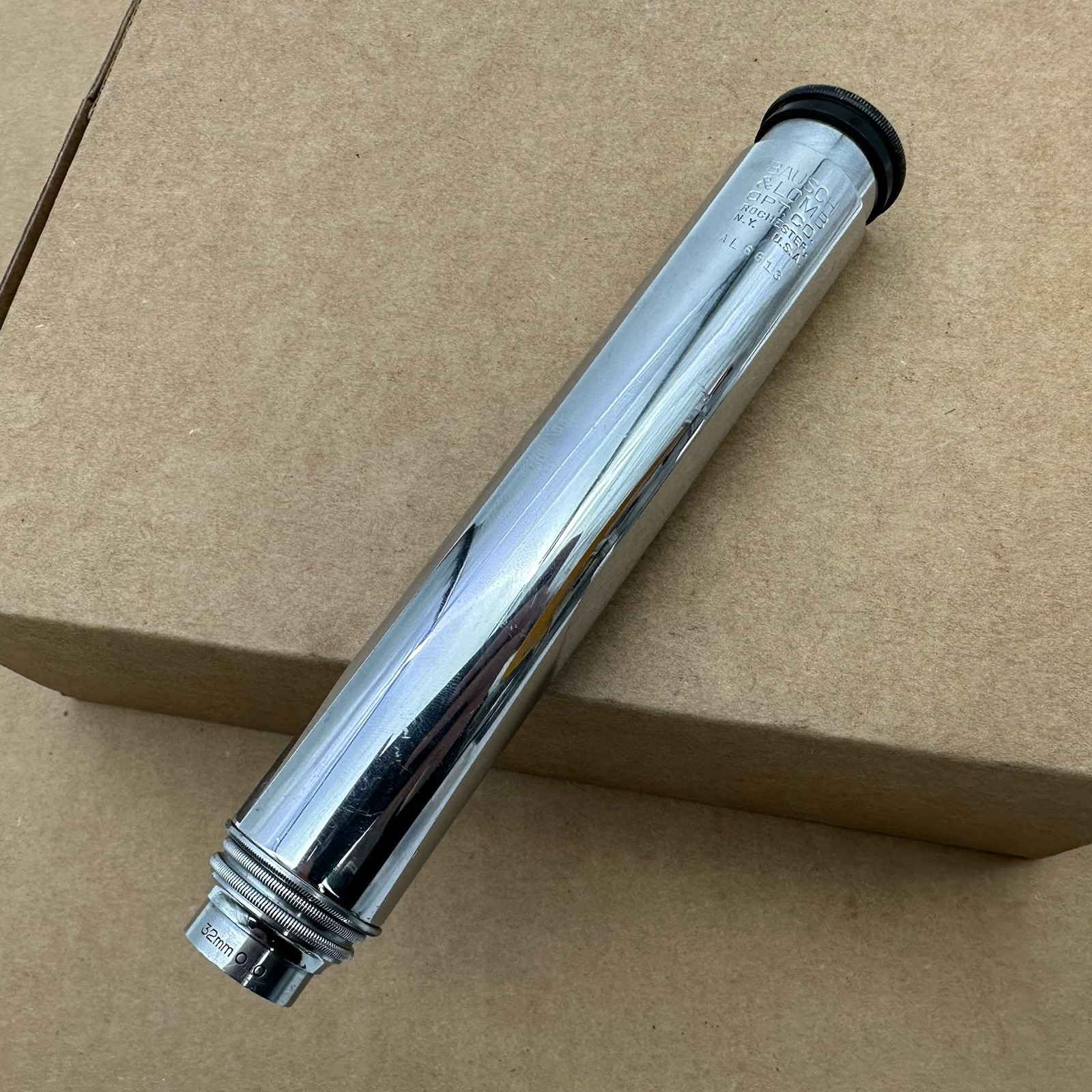 Bausch & Lomb 15X 32 mm 0.10 6" Tube Length Eyepiece Microscope Vintage USA VGC