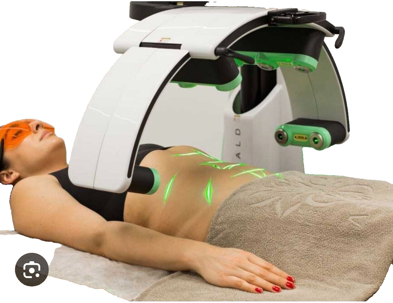 LuxMaster Slim Green Laser For Body Slimming Emerald Light Beauty Machine