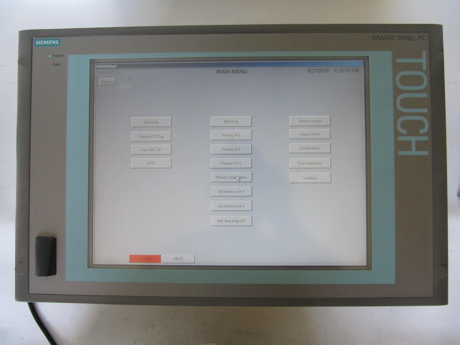 Siemens Simatic Panel PC 677 15" Touch 6AV7802-0BB00-1AB0