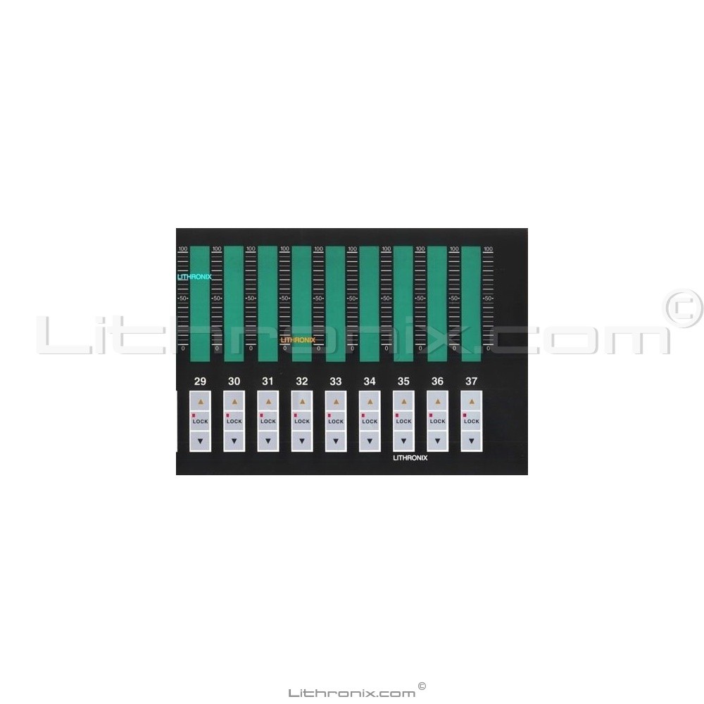Komori Lithrone 44 PQC C, D & DII Console Ink Key Membrane