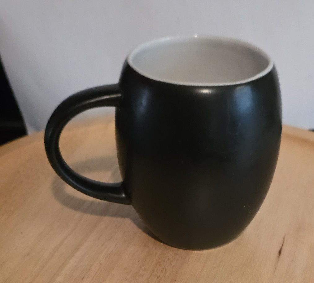RE/MAX 16 Oz Mug - Matte Black Belly Shape Mug