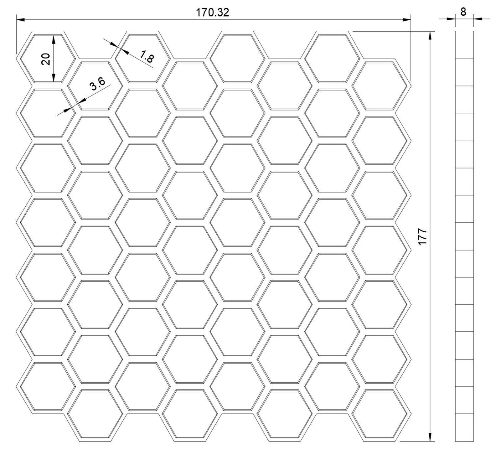 Miyoo Mini Honeycomb Storage Wall Stand