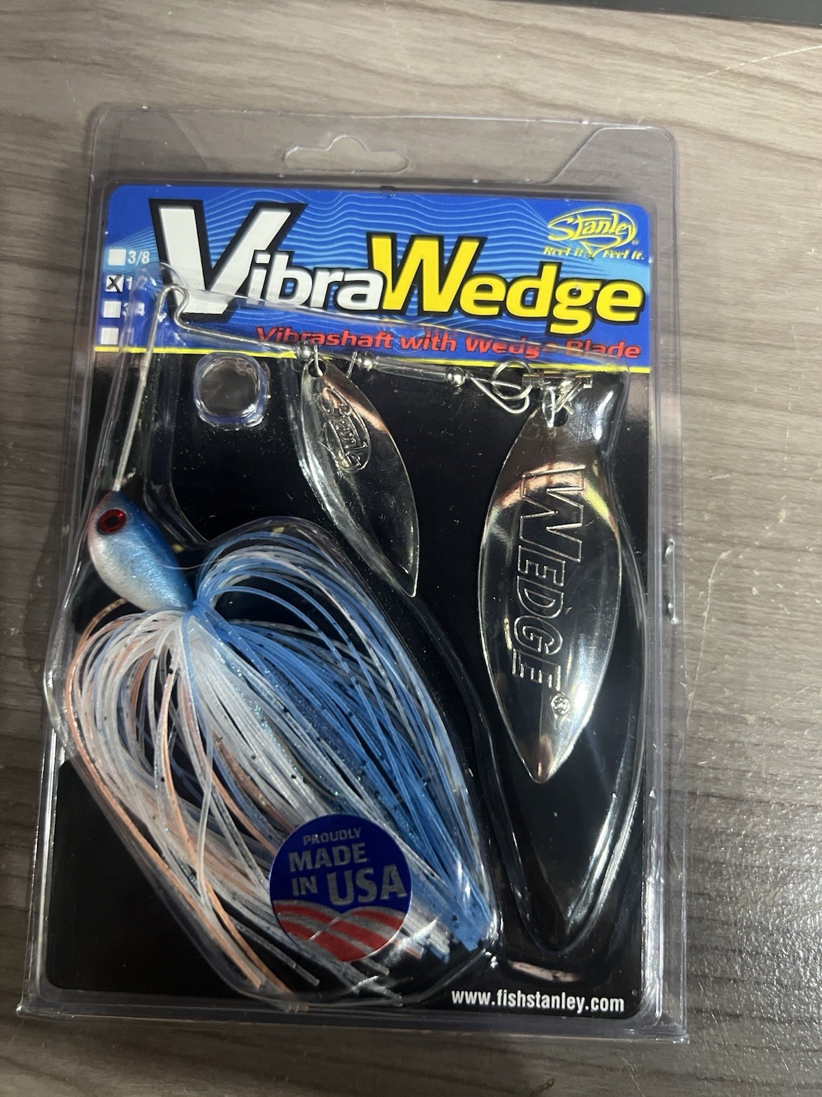 Stanley Lures Vibra Wedge 1/2OZ Spinner Bait