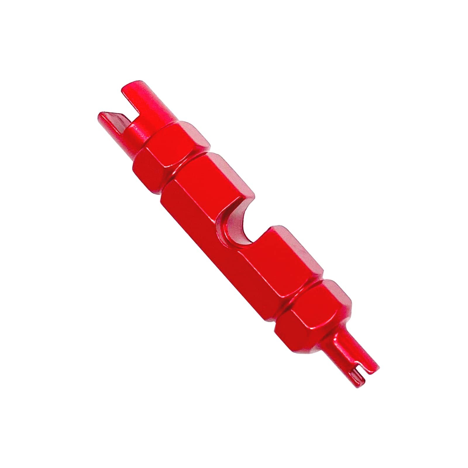 Bike Valve Core Repair Tool Schrader Presta Valve Core Remover Tubeless Red