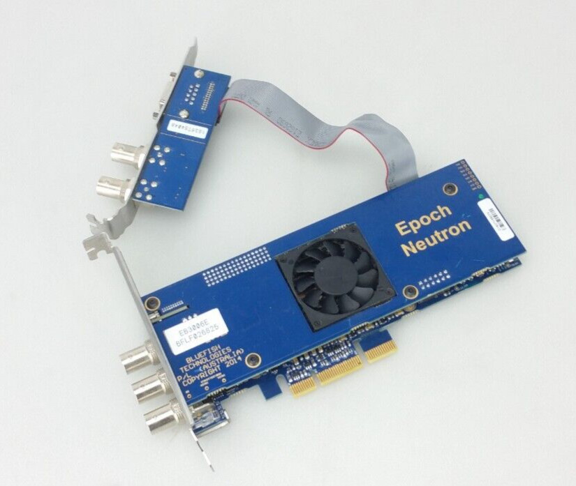 Bluefish Epoch Neutron  Card EB3006E 4k SDI Video w/ LTC I/O / RS-422