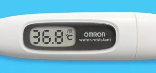 Omron Electronics Thermometer Ken-On-kun MC-171W From Japan