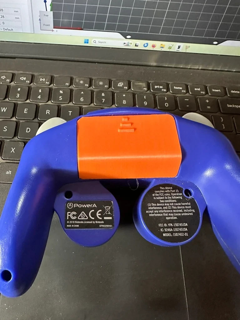 Replacement Battery Door Cover for Nintendo Switch POWER A Controller GameCube