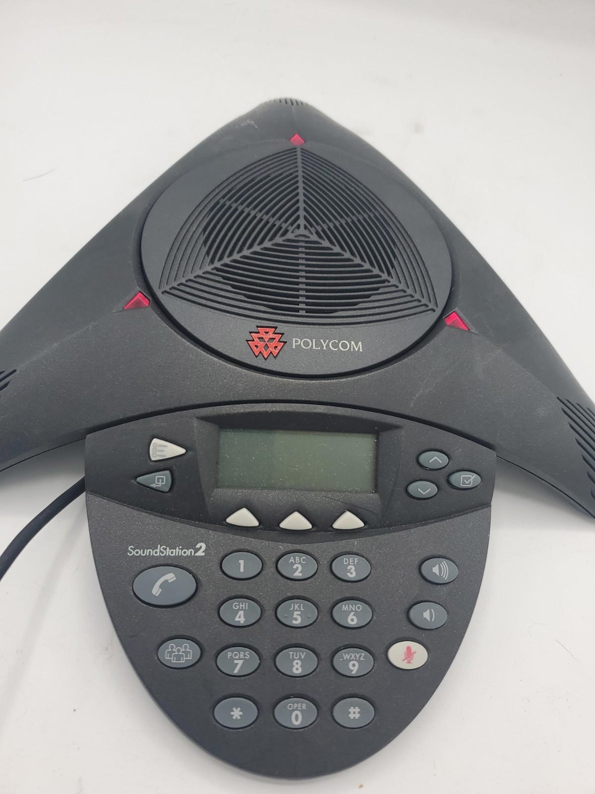 Polycom 2201-16000-001 SoundStation2 EX Display Analog Conference Phone