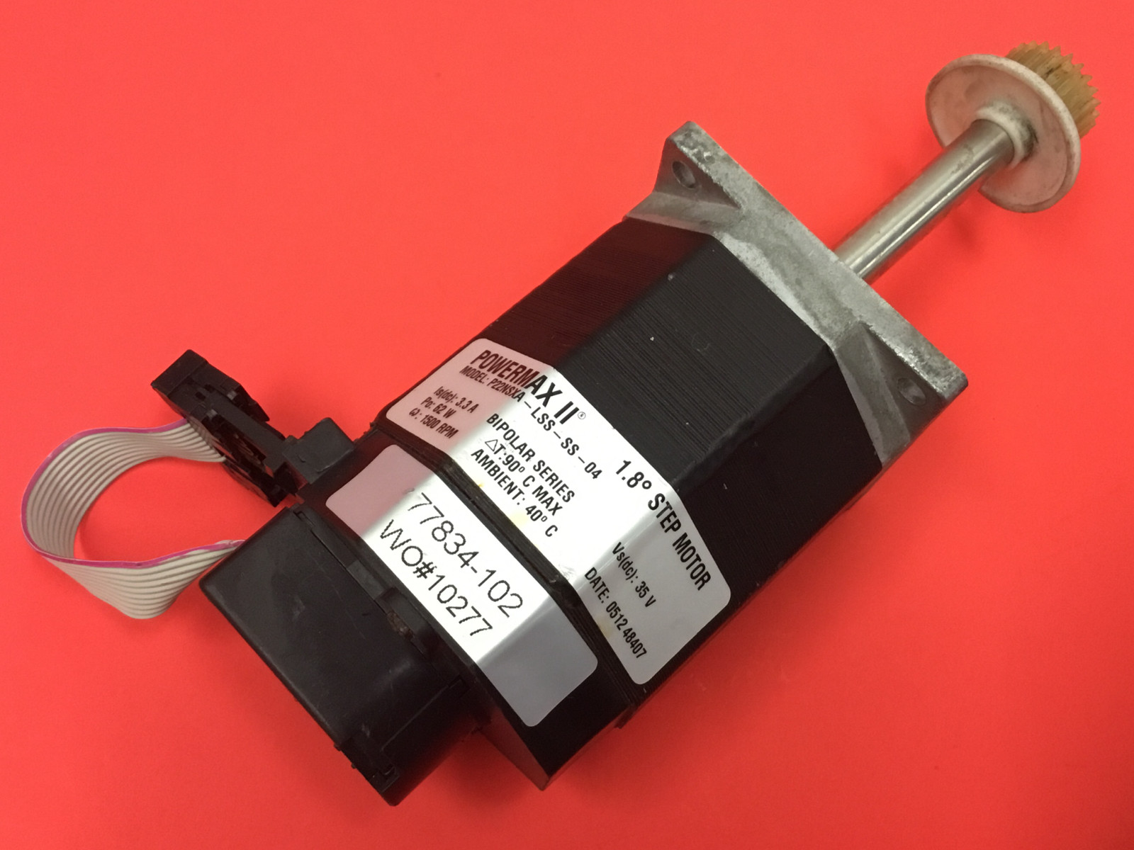 Pacific Scientific - P/N: P22NSXA-LSS-SS-04 - Powermax II Stepper Motor