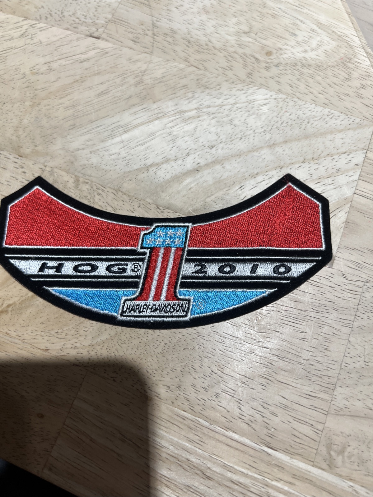 2010 Harley Davidson Owner's Group HOG Rocker Patch Jacket Vest MC Club
