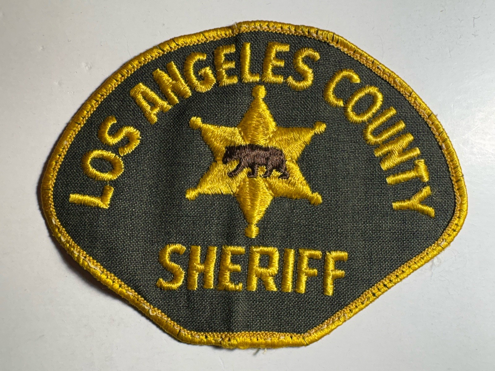 Los Angeles County California Sheriff Patch ~ Used