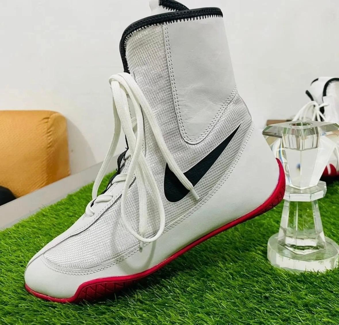 Boxing Shoes Machomai Style Fully Custom High Ankle Support, Training fight