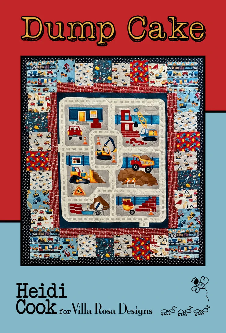 Dump Cake Quilt Pattern-Using a Panel