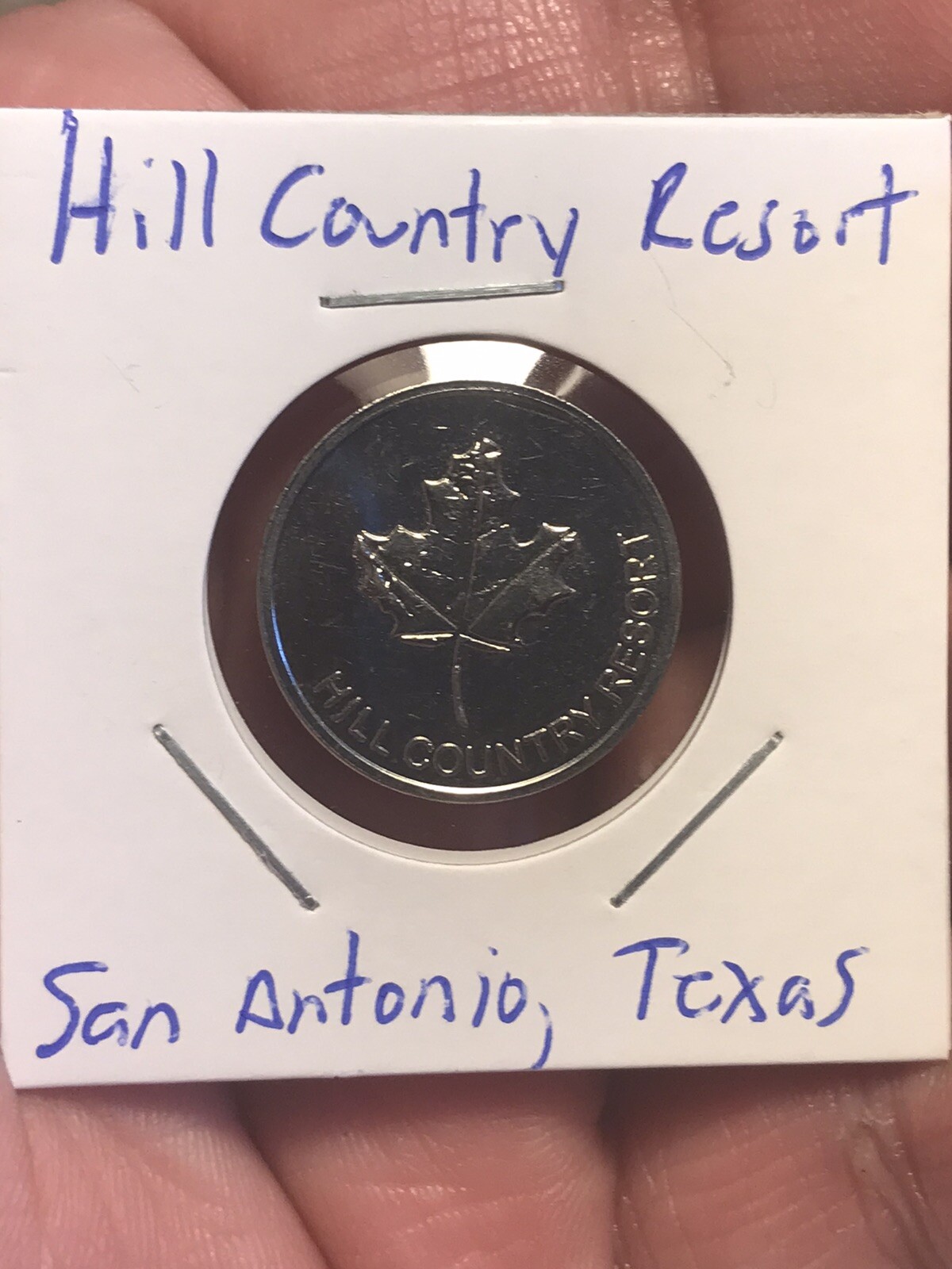 Hill Country Resort Arcade San Antonio, TX Game Token 22mm