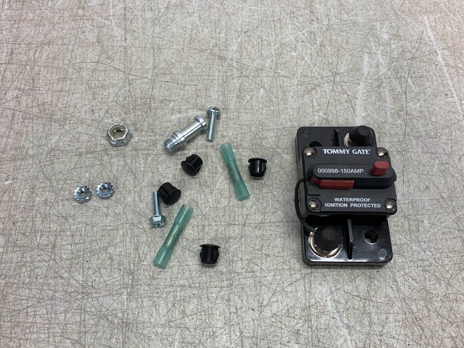 TOMMY GATE 000998-150AMP Manual Reset Circuit Breaker kit 150 AMP 12-48Vdc