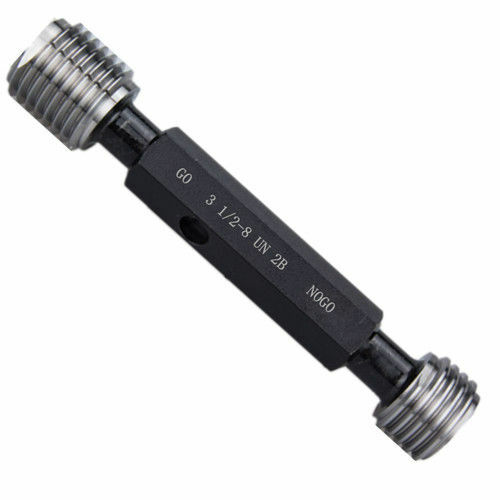 3 1/2-8 UN Thread Plug Gage 2B GO NOGO 100% Calibrated ship  #Q016 ZX