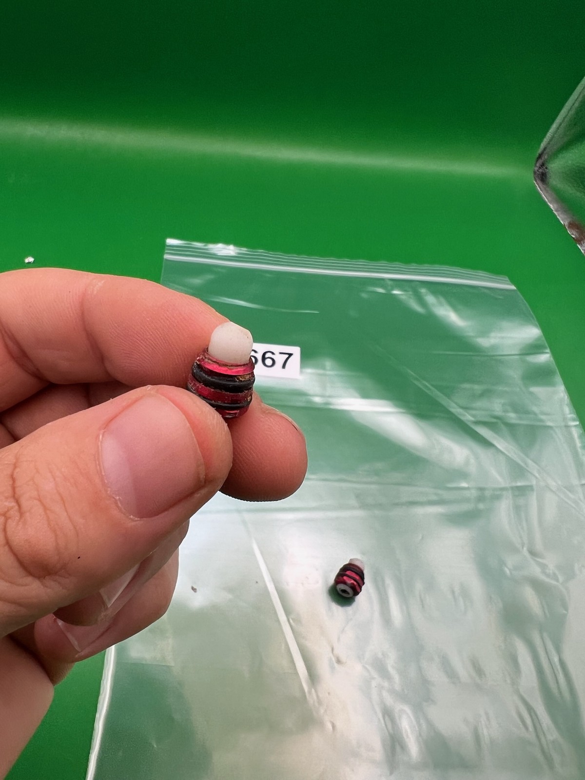 Two Red Shocker Ball Detents