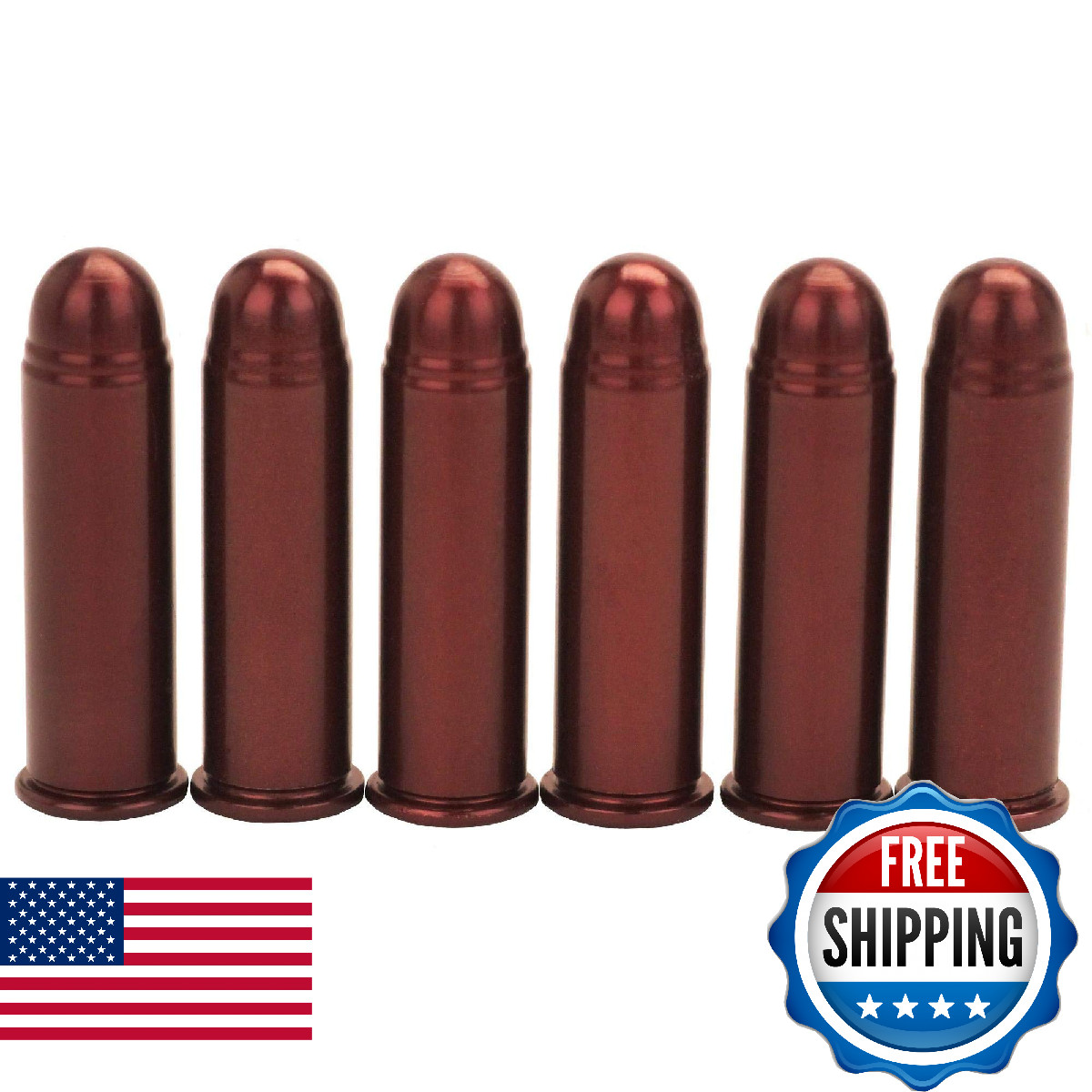 Lyman A-Zoom .38 Special Revolver Metal Snap Cap - 6 Pack for Training