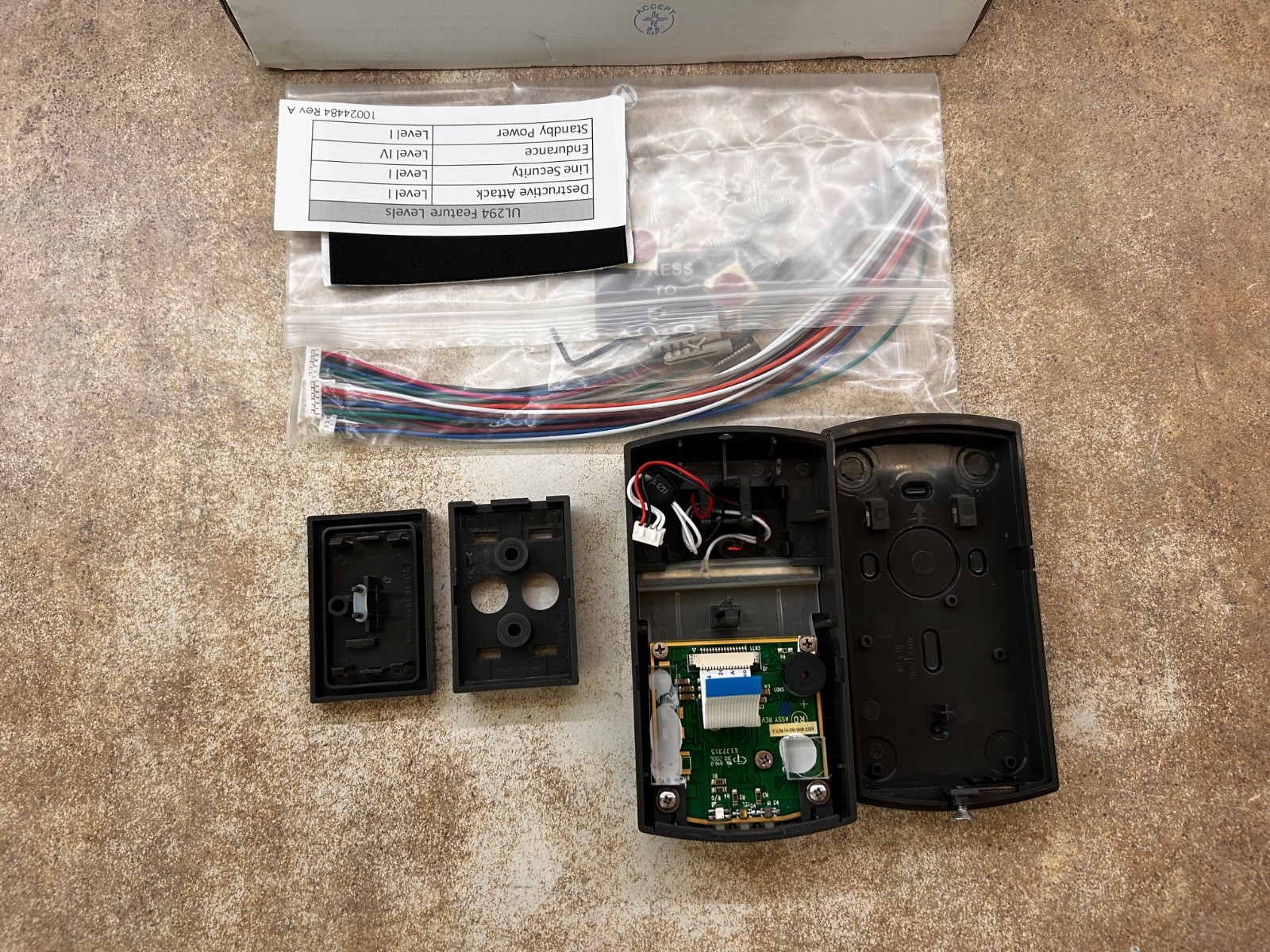 Linear IEI 0-205676 UL-C Prox.Pad Proximity Reader and Keypad