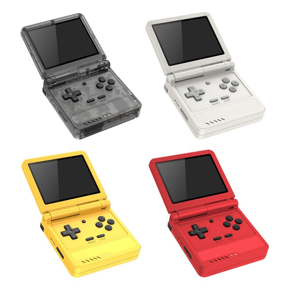 For V90S Open-source Retro Flip Handheld Device Type-C Long Battery Life D6 Z7P4