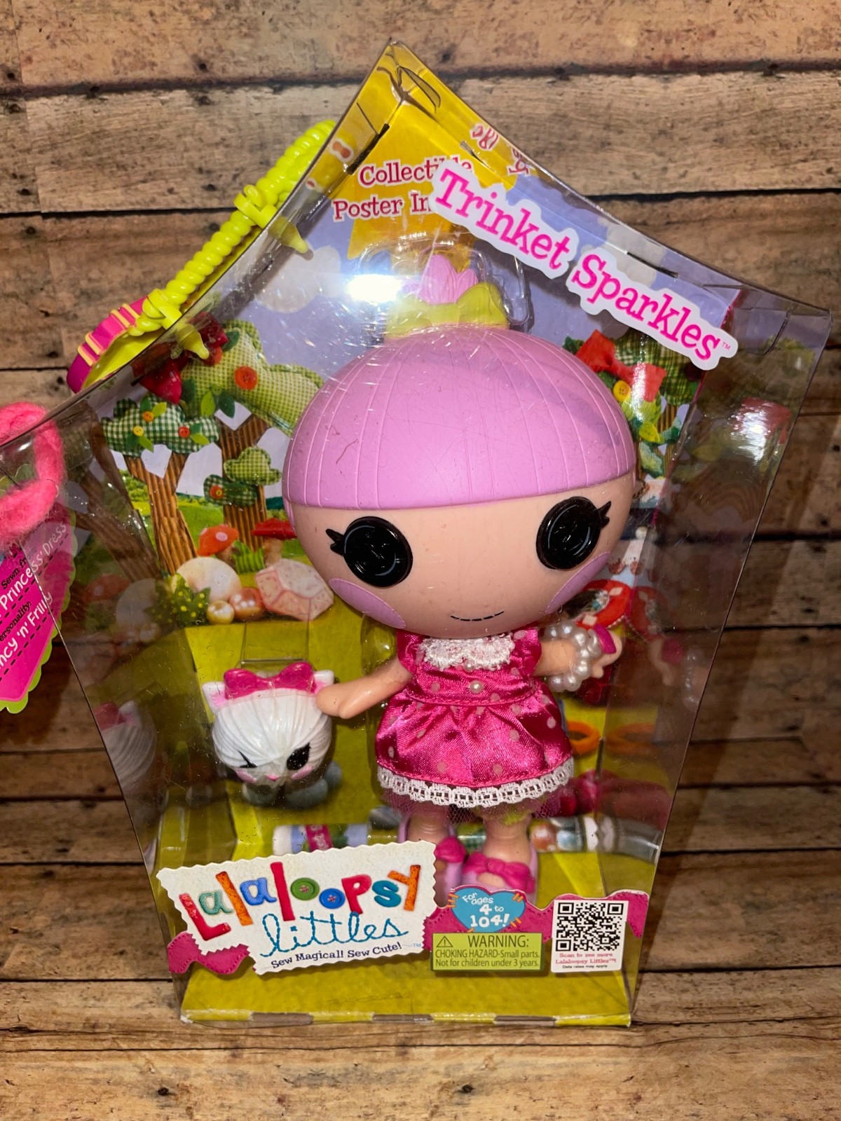 New Lalaloopsy Littles Trinket Sparkles  Doll Jewel Little Sister Sew Cute!