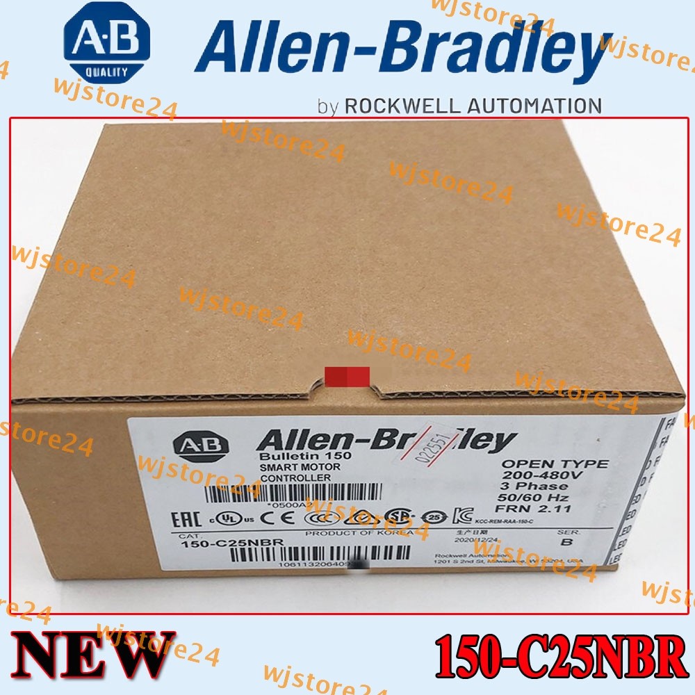 New Factory Sealed AB NEW 150-C25NBR SMC-3 Smart Motor Controller 25A
