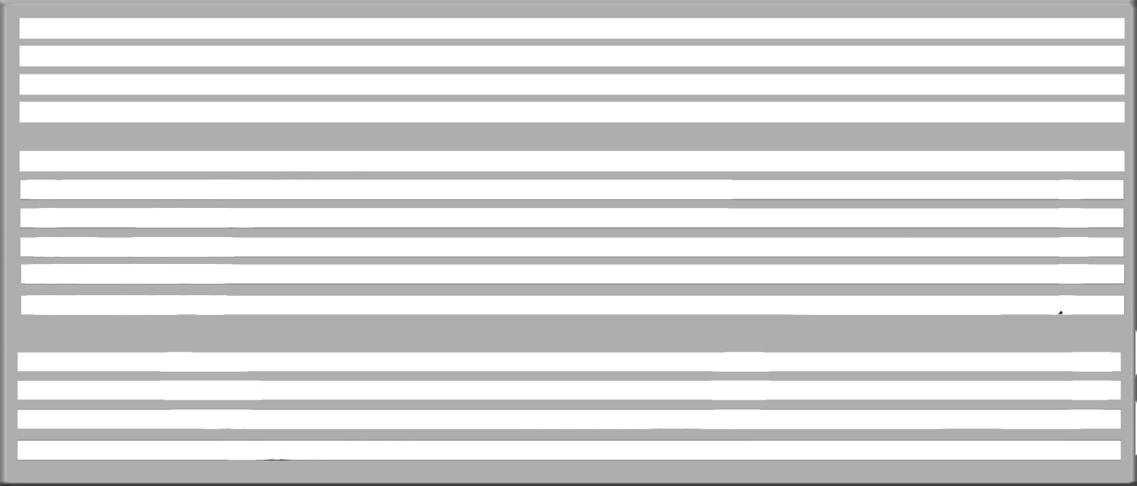 1/8 INCH (.125) VINYL PEEL STICK RACING STRIPES STRIPE WHITE DECALS