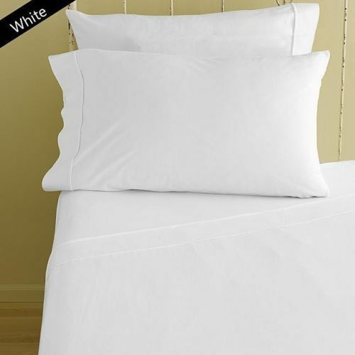 1000 Thread Count Best Bedding Set White Solid Choose US 14 Size Egyptian Cotton