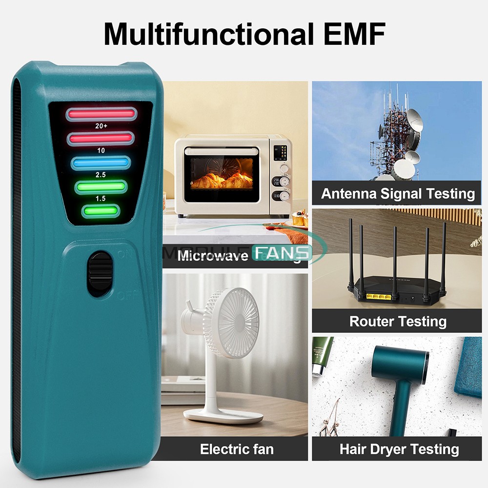 Portable EMF Meter Electromagnetic Field Radiation Detector Geiger Counter